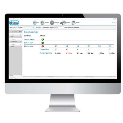 bandenspanningscontrolesysteem TMPS systeem