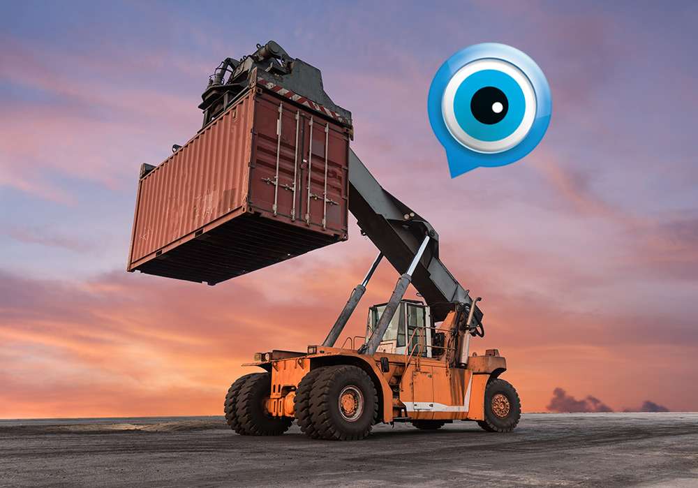 Tracking for port companies: reach stackers, port cranes, gantry cranes, shipping containers, ...