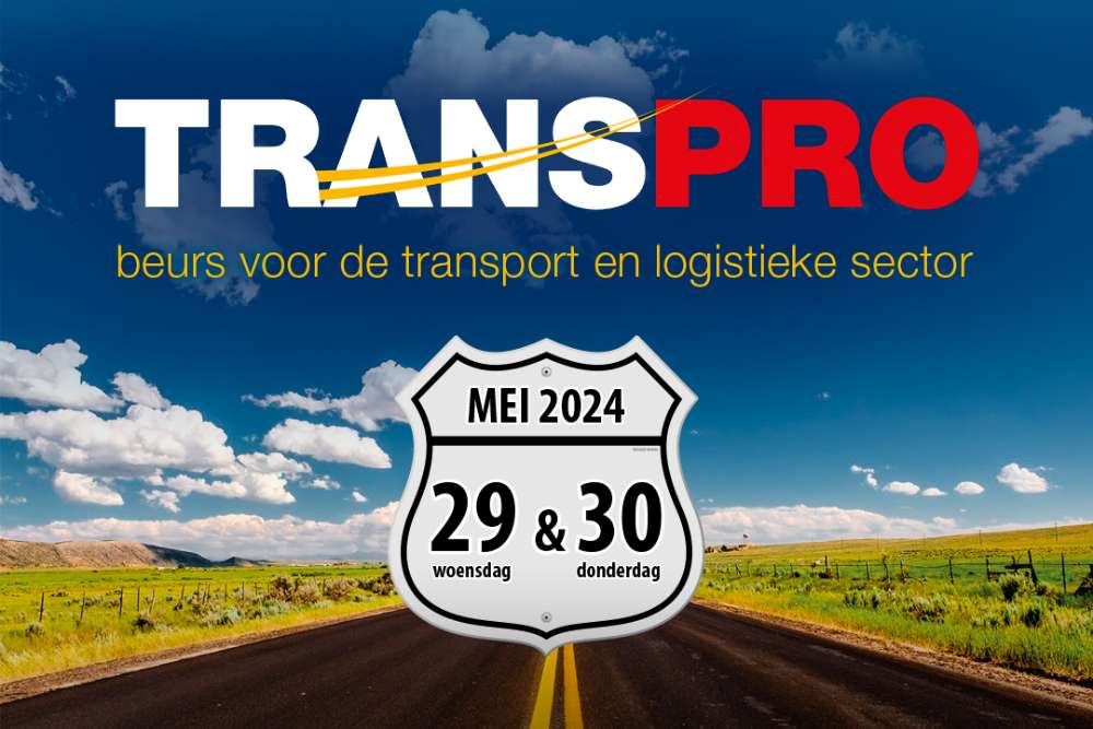 Tracking voor de transport en logistieke sector, bezoek ons op Transpro